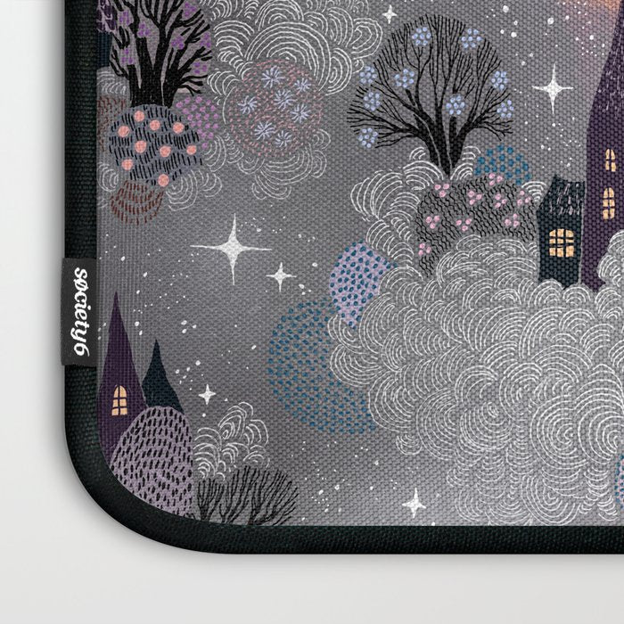 The Sleepy Village Laptop Sleeve Gallery Image 3