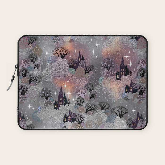 The Sleepy Village Laptop Sleeve Gallery Image 1