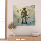 Deep Sea Garden  Wall Tapestry Gallery Image 2