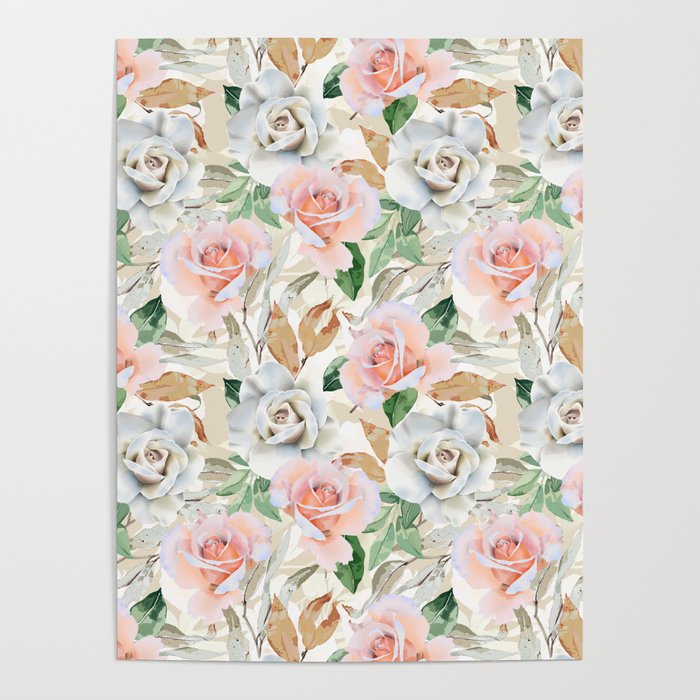 Nice flowered lush garden 4 Poster Gallery Image 1