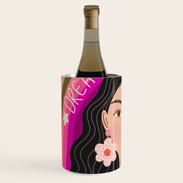 Woman Portrait - Dreams do come true  Wine Chiller Gallery Image 2