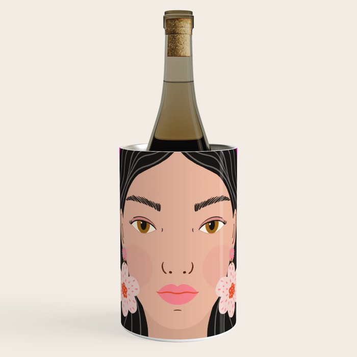 Woman Portrait - Dreams do come true  Wine Chiller Gallery Image 1