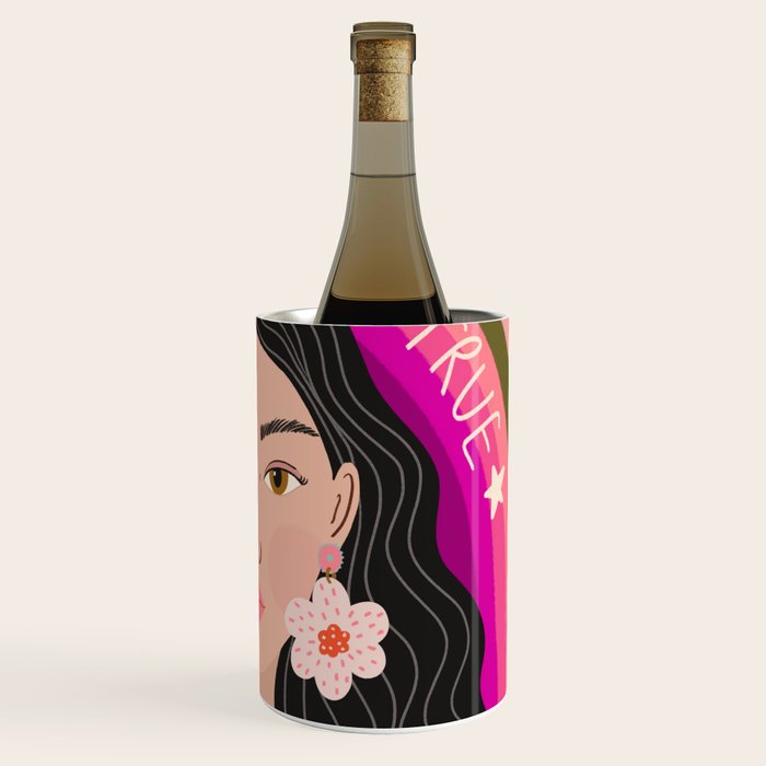 Woman Portrait - Dreams do come true  Wine Chiller Gallery Image 3