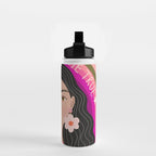 Woman Portrait - Dreams do come true  Water Bottle Gallery Image 2