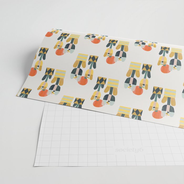 Two flowers Wrapping Paper Gallery Image 2