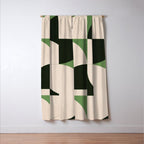 Geometric Shapes 248 Window Curtain Gallery Image 3