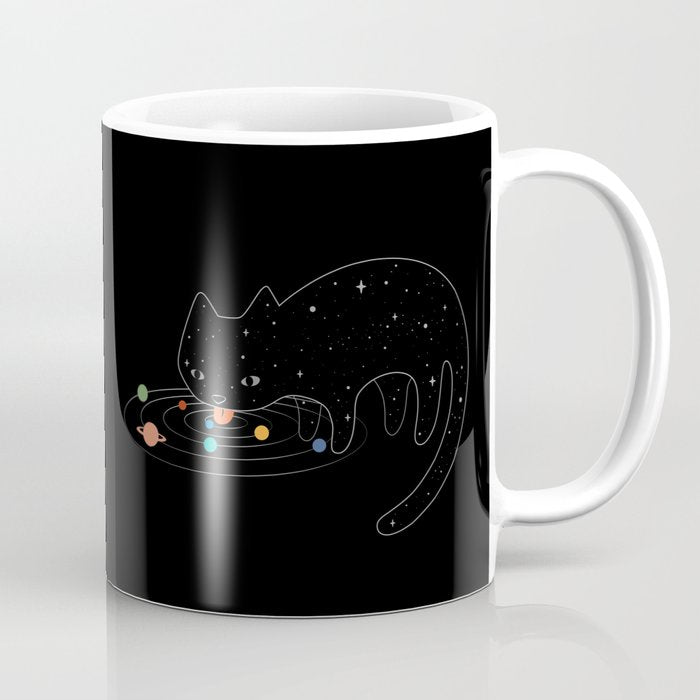 Cat Landscape 117: Catstronomy Coffee Mug Gallery Image 1