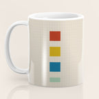 four elements II tweed and primary colors Coffee Mug Gallery Image 3