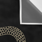 Vintage line snake Wall Tapestry Gallery Image 3