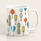 Colorful Lantern Pattern Coffee Mug Gallery Image 1