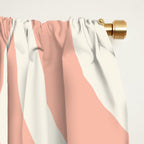 Abstract Wavy Stripes XLI Window Curtain Gallery Image 2