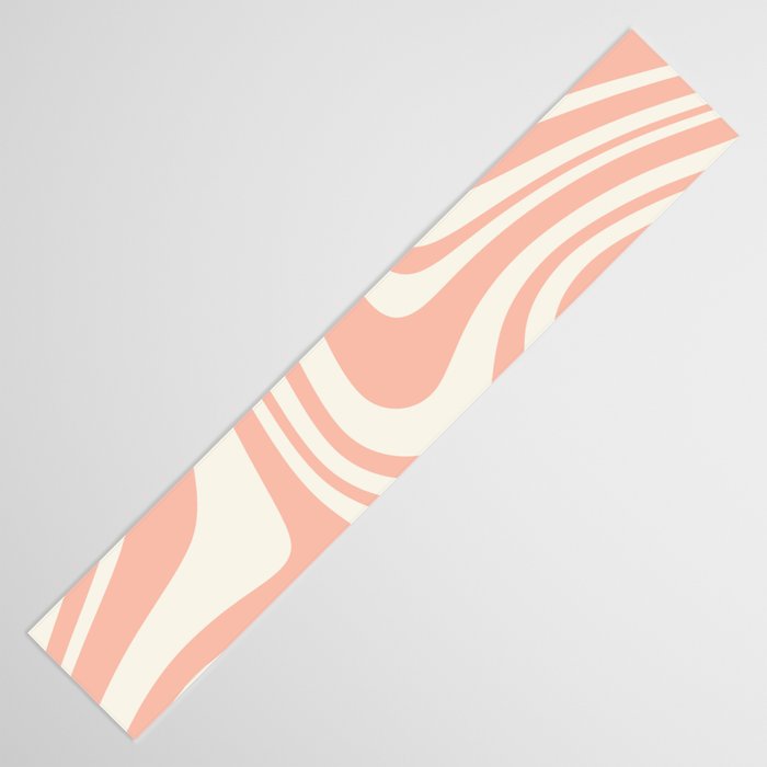 Abstract Wavy Stripes XLI Table Runner Gallery Image 3