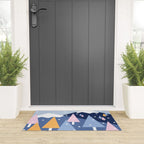 Snowy mountains and trees Welcome Mat Gallery Image 3