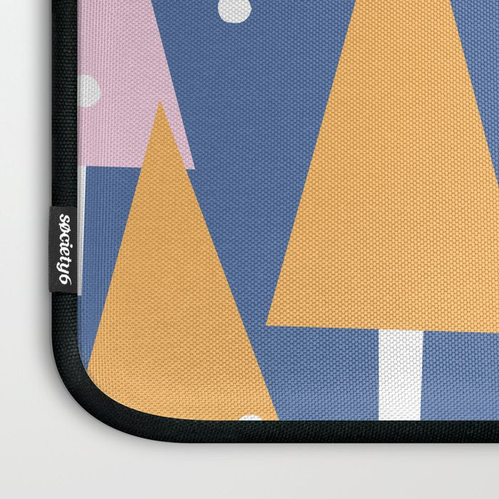 Snowy mountains and trees Laptop Sleeve Gallery Image 3