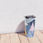 Snowy mountains and trees Travel Mug Gallery Image 4