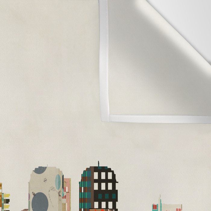 richmond virginia skyline Wall Tapestry Gallery Image 3