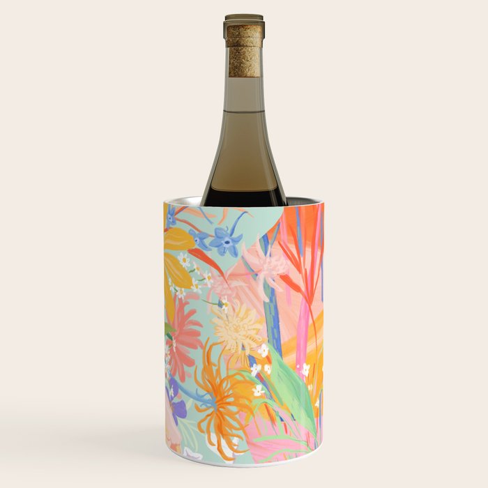 Whimsical Flower Vase Wine Chiller Gallery Image 2