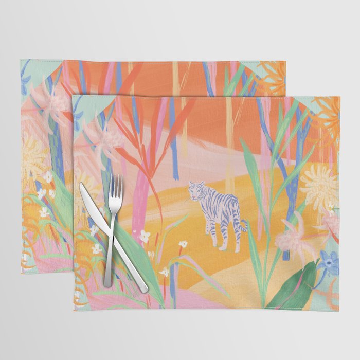 Whimsical Flower Vase Placemat Gallery Image 1