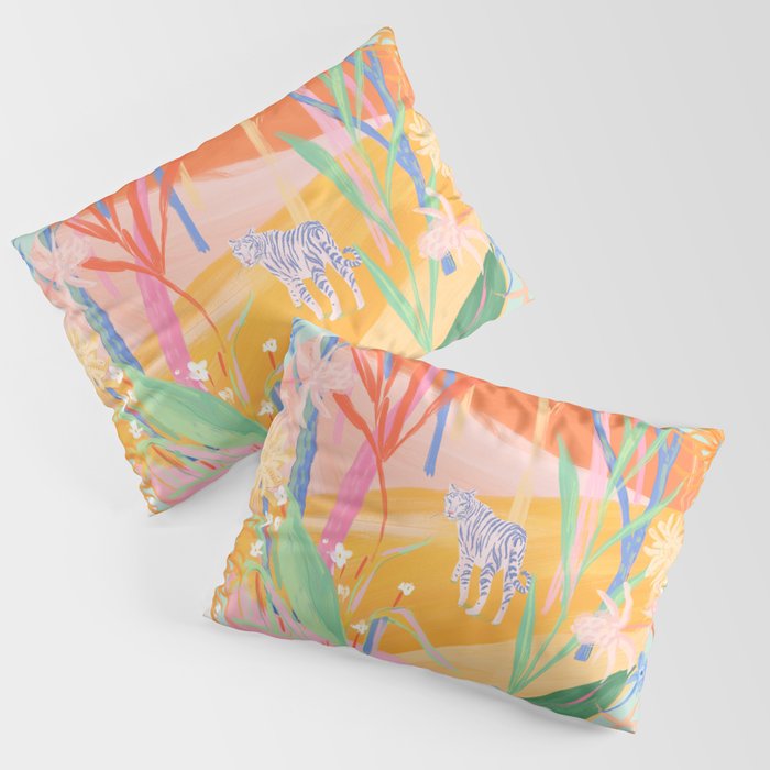 Whimsical Flower Vase Pillow Sham Gallery Image 3