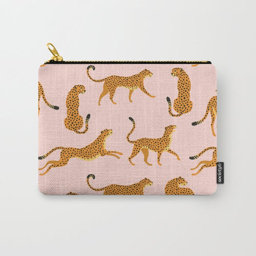 Leopard Pattern Carry All Pouch