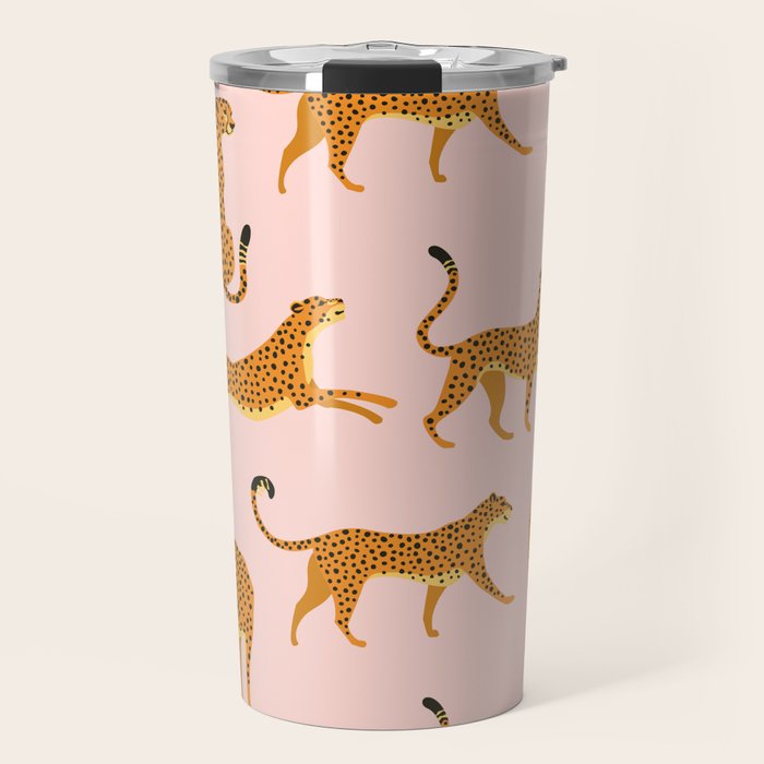 Leopard pattern Travel Mug Gallery Image 1