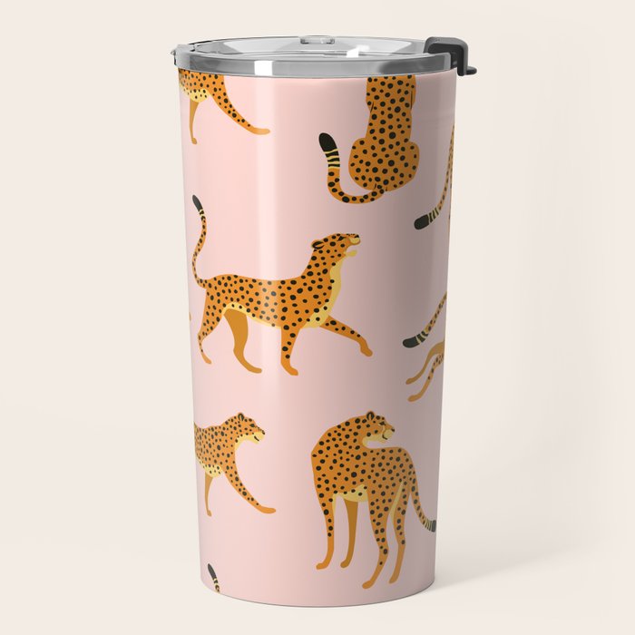 Leopard pattern Travel Mug Gallery Image 2