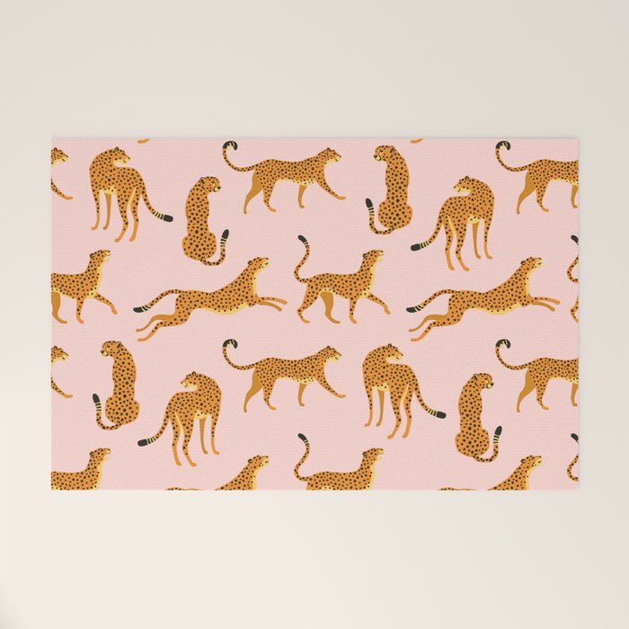 Leopard pattern Welcome Mat Gallery Image 1