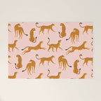 Leopard pattern Welcome Mat Gallery Image 1