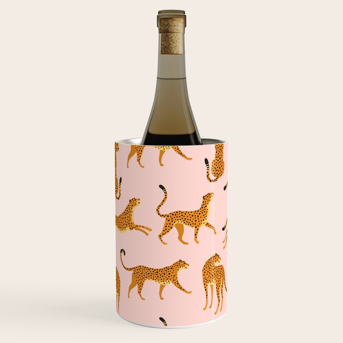 Leopard pattern Wine Chiller Gallery Image 1