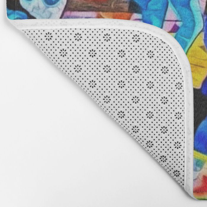 African-American 'The Spirit of Harlem' Historical Mural Portrait Bath Mat Gallery Image 2