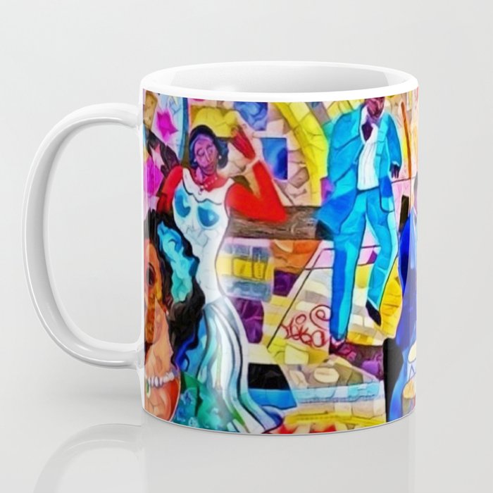 African-American 'The Spirit of Harlem' Historical Mural Portrait Coffee Mug Gallery Image 3