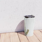 saguaro print, cactus print, botanical print, desert print, desert art, cactus wall art, arizona Travel Mug Gallery Image 4