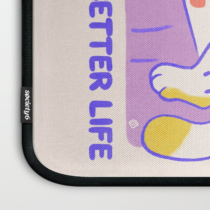 Working hard Laptop Sleeve Gallery Image 3