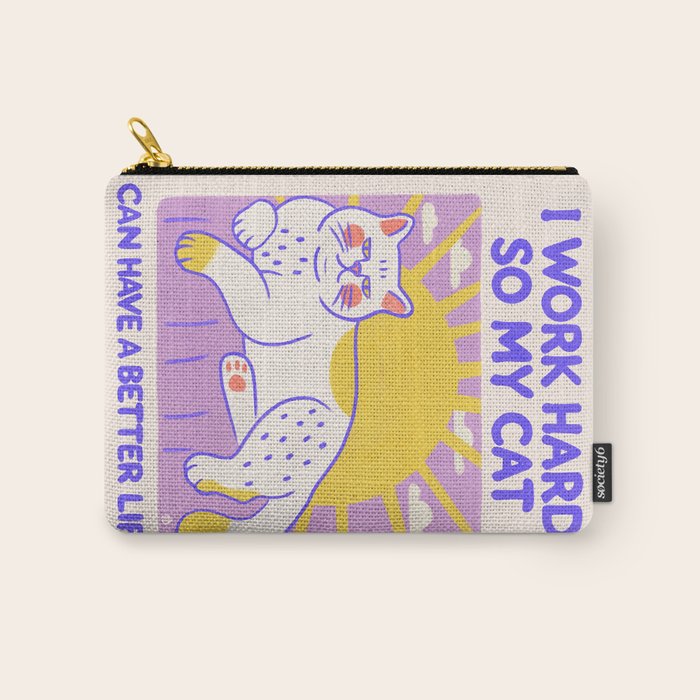 Working hard Carry All Pouch Gallery Image 1