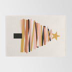 Ribbon Christmas Tree - neutrals Rug Gallery Image 2
