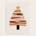 Ribbon Christmas Tree - neutrals Poster Gallery Image 4