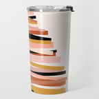 Ribbon Christmas Tree - neutrals Travel Mug Gallery Image 2