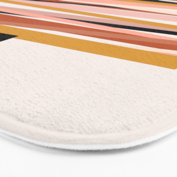 Ribbon Christmas Tree - neutrals Bath Mat Gallery Image 3