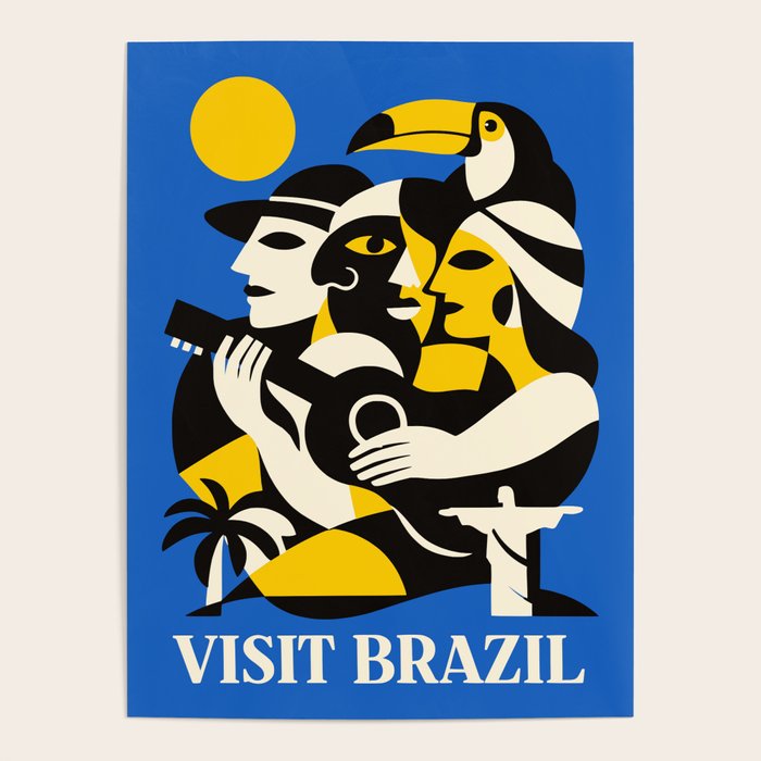 Visit Brazil Poster Gallery Image 4