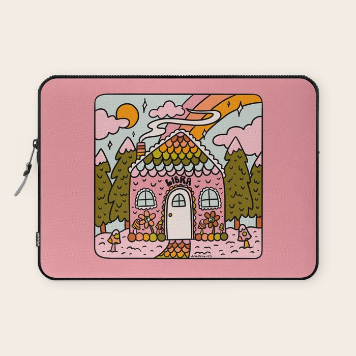Libra Gingerbread House Laptop Sleeve Gallery Image 1
