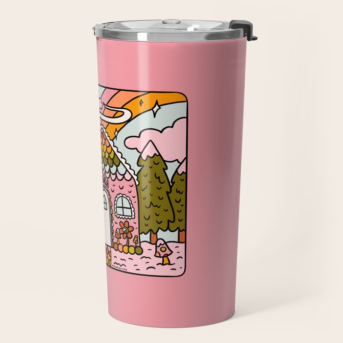 Libra Gingerbread House Travel Mug Gallery Image 2
