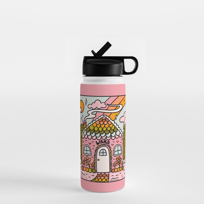 Libra Gingerbread House Water Bottle Gallery Image 1