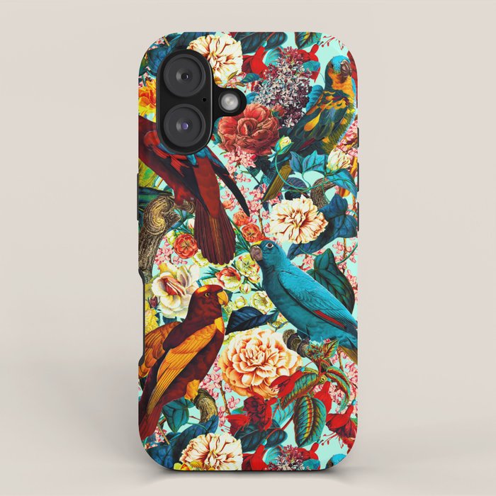 FLORAL AND BIRDS XV iPhone Case Gallery Image 1