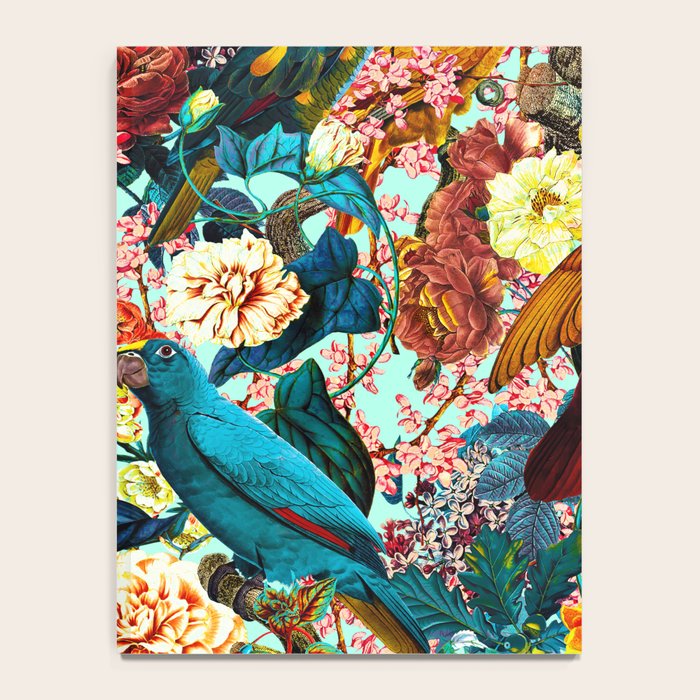 FLORAL AND BIRDS XV Notebook Gallery Image 4