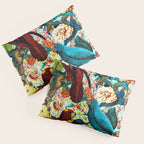 FLORAL AND BIRDS XV Pillow Sham Gallery Image 3
