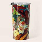 FLORAL AND BIRDS XV Travel Mug Gallery Image 3