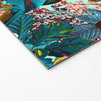 FLORAL AND BIRDS XV Welcome Mat Gallery Image 2