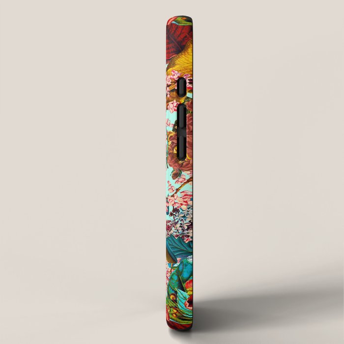 FLORAL AND BIRDS XV iPhone Case Gallery Image 2