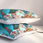 FLORAL AND BIRDS XV Pillow Sham Gallery Image 3