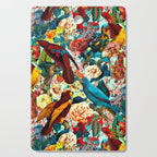 FLORAL AND BIRDS XV Cutting Board Gallery Image 1